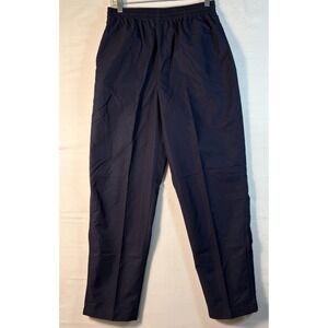IZOD Ladies Golf Pants Womens  Blue  Pockets Stretch Waist High Rise Medium
